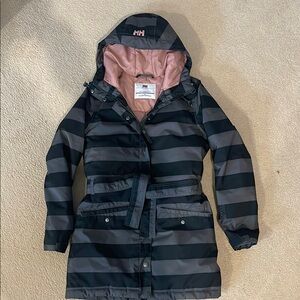 Helly Hansen Striped Green Jacket